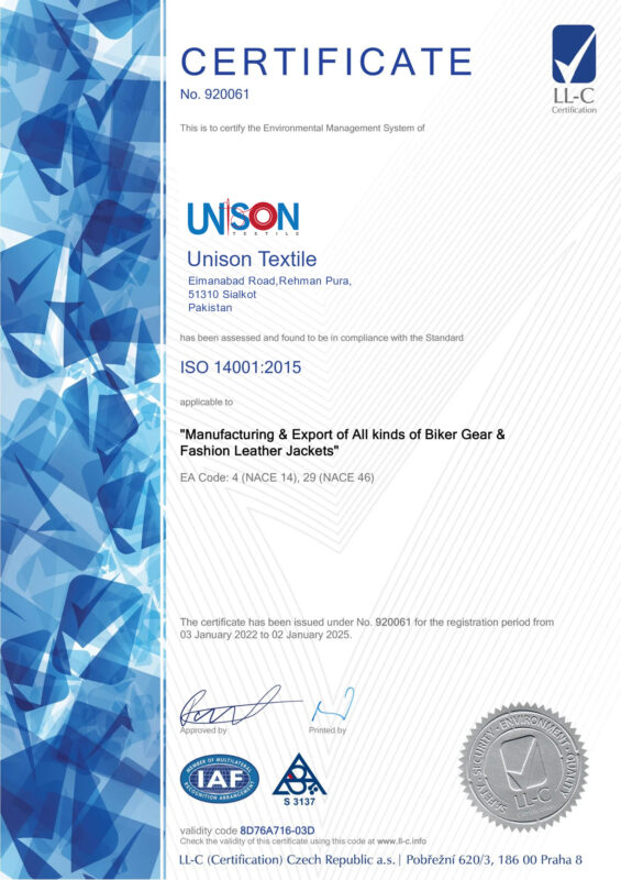 Certificates Unison