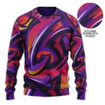 Custom sublimation sweatshirt front view