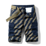 Men’s cotton cargo shorts fabric