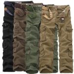 Men’s multi-pocket cargo pants