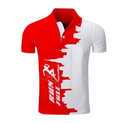 Men’s polyester quick-dry performance t-shirt