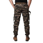 Men’s tactical cargo pants back view