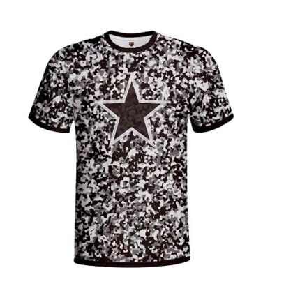 Unisex short sleeve polyester O-neck T-shirt