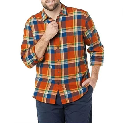 Custom thermal flannel work shirt