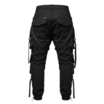 Men's techwear joggers adjustable nylon detail