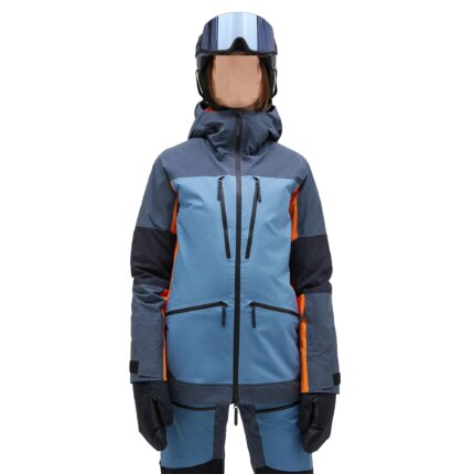 Custom waterproof hard shell hiking jacket
