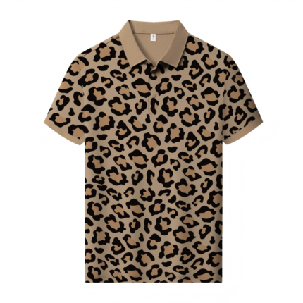 Poly spandex golf polo shirt