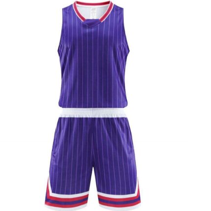 100% polyester basketball jersey set
