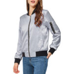 Varsity streetwear bomber jacket