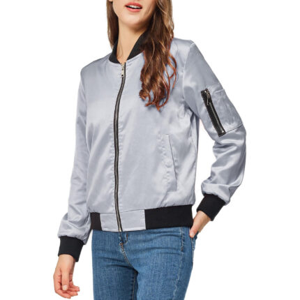 Varsity streetwear bomber jacket