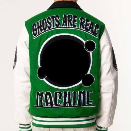 Custom logo wool varsity jacket