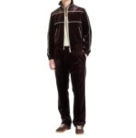 Men's heavyweight velour tracksuit