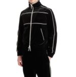 Men's velour tracksuit set