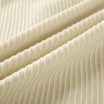 Custom men's ribbed knit polo shirt
