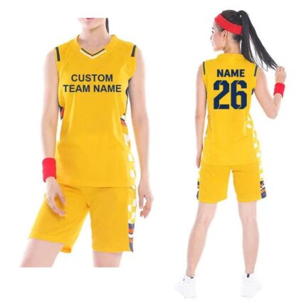 Women’s plus size custom basketball set
