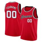 Custom youth basketball jersey with team branding