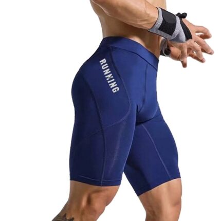 Custom men's compression shorts