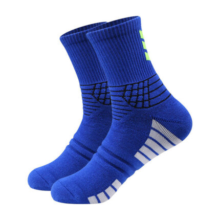 Cushioned sports crew socks for men