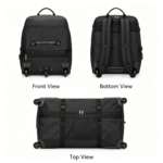 Custom wheeled duffle bag