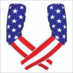 American flag compression arm sleeve