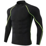 Men's long sleeve rash guard shirt