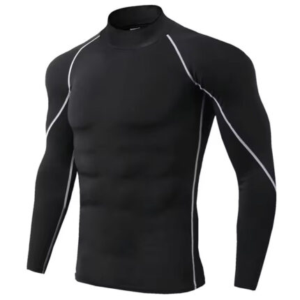 Custom logo men's rash guard