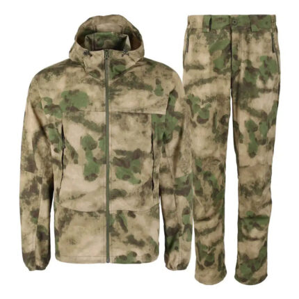 Custom camouflage uniform set with shirt and pants