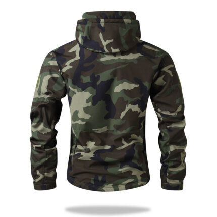 Polyester camouflage workwear jacket fabric