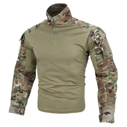 Custom G3 tactical pullover shirt in camouflage