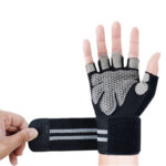 Custom gym workout gloves