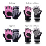 Custom weightlifting gym gloves