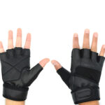 Mountain bike half-finger gloves