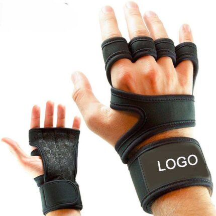 Sports fitness gloves with palm protection