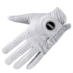 Adjustable sheepskin golf gloves