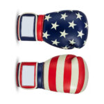 Adjustable wrist boxing gloves
