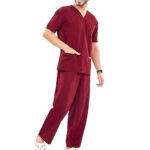 Athletic medical and hospital uniform set