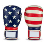 Breathable boxing training gloves