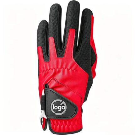 Custom logo Cabretta golf gloves