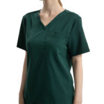Custom logo unisex hospital scrubs