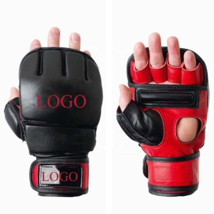 Genuine leather sparring boxing gloves