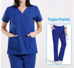 OEM wholesale printed medical scrubs