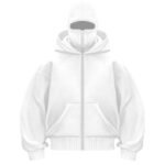 Men’s full-zip balaclava hoodie