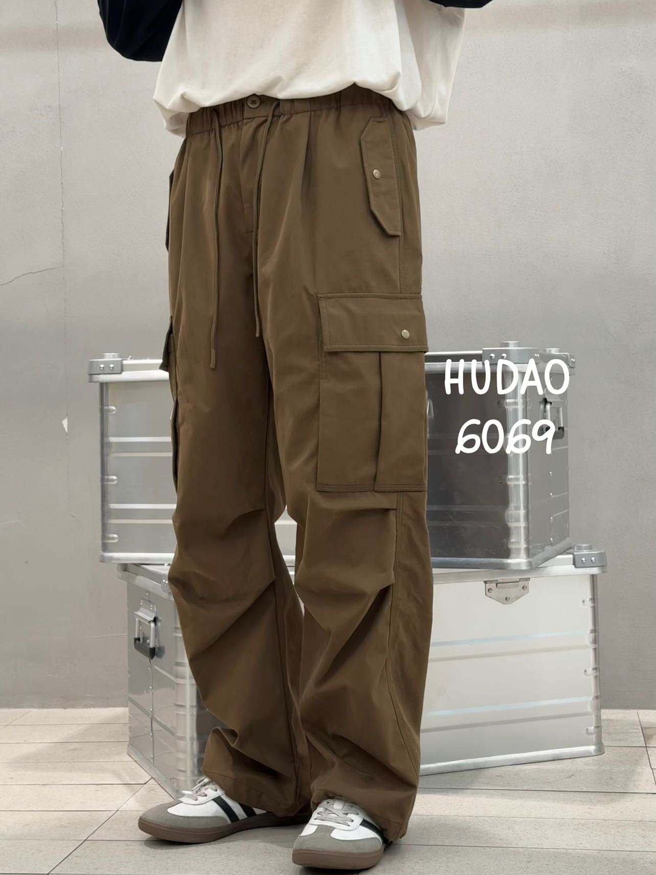 Custom Made Loose Fit 100% Cotton Cargo Jogger Pant for Men and Women High Waist Casual Streetwear with Utility Pockets Unisex (4)