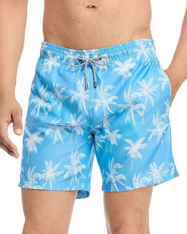 Custom New Style Swim Trunks Men's Surf Shorts Sublimated Beach Shorts With Drawstring Elastic Waist Customized Printed Shorts (1)