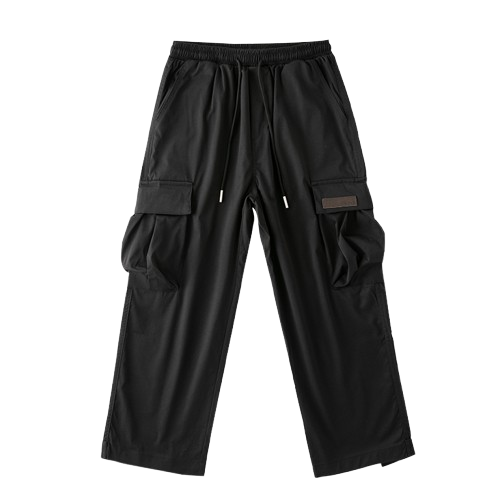 Men's cargo joggers side view