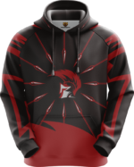 Men’s sublimated fleece hoodie