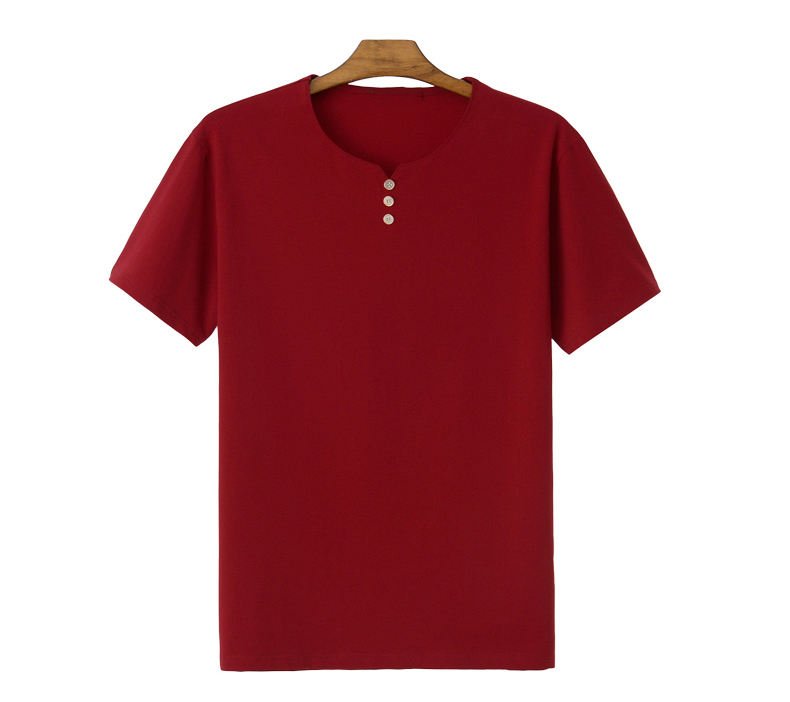 Factory Wholesale Men's Customized Summer Short Sleeved T-shirt (1)