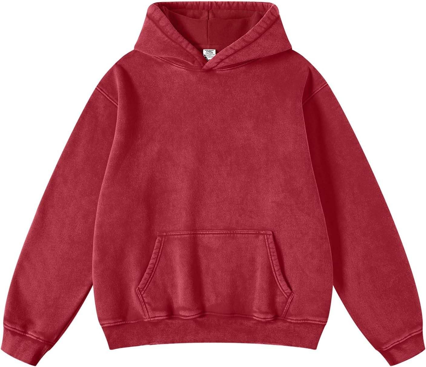 Men’s Oversized Acid Wash Hoodie Men’s oversized acid wash hoodie