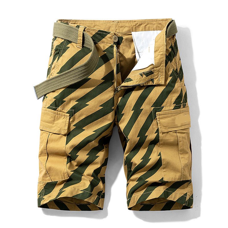 Custom men’s cotton cargo shorts