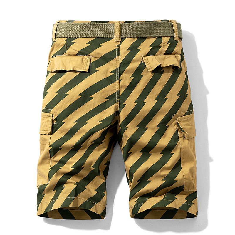 Men’s baggy cotton cargo shorts